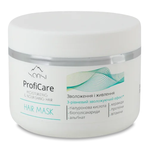 Маска для Волосся Moisturizing & Nourishing ProfiCare Sansi, 350мл