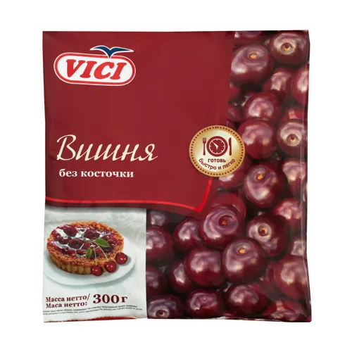 Вишня швидкозаморожена без кісточки Vici м/у 300г