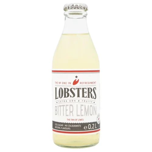 Напій газований Lobsters Bitter Lemon 200мл
