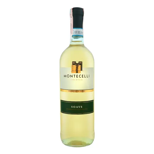 Вино 0.75л 12% біле сухе Soave Montecelli пл