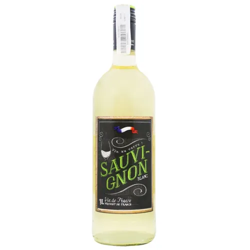Вино Grand Restaurant Sauvignon Blanc біле сухе 11,5% 1л