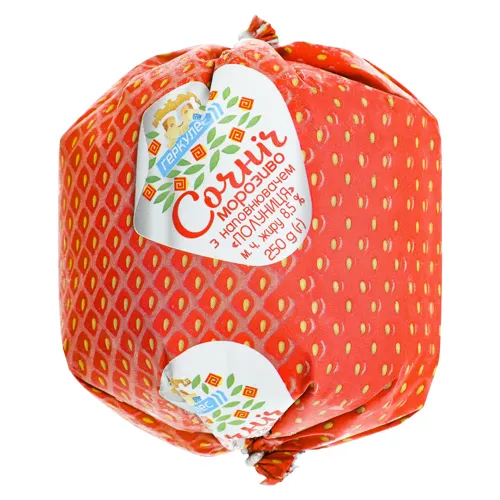 Морозиво 8.5% Полуниця Сочніч Геркулес м/у 250г