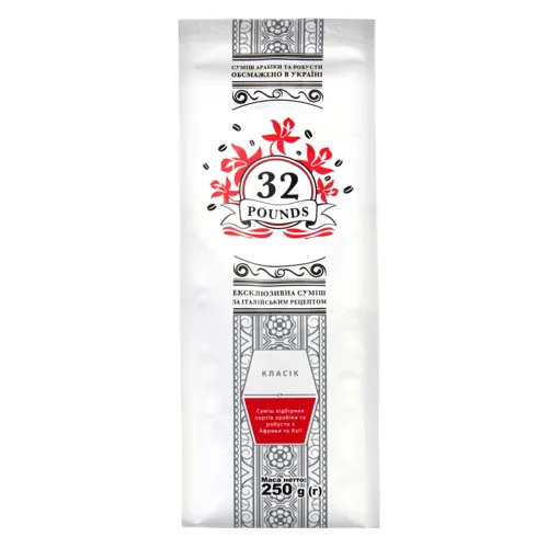 Кава класік в зернах 250г х6
