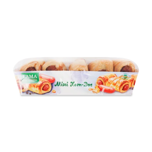 Хот-дог Міні з Курячою Сосискою та Сиром Гама Fresh Sandwiches, м/у 230г