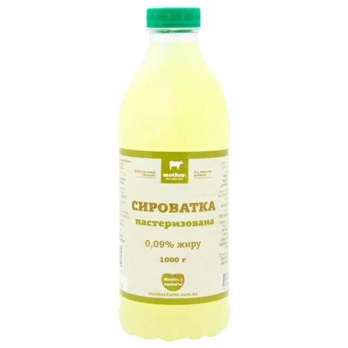 Сироватка Mother Farm пастеризована 0,09% 1000г