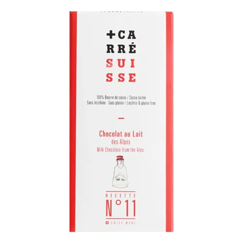 Шоколад молочний Carre Suisse к/у 100г