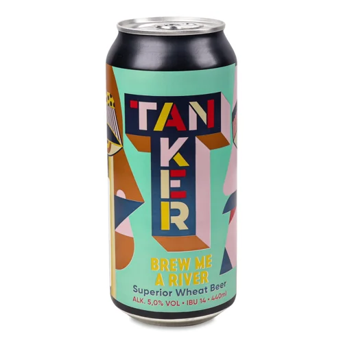 Пиво Tanker Brew me a River світле н/ф з/б 0,44л