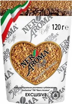 Кава розчинна Nero Aroma Exclusive 120г