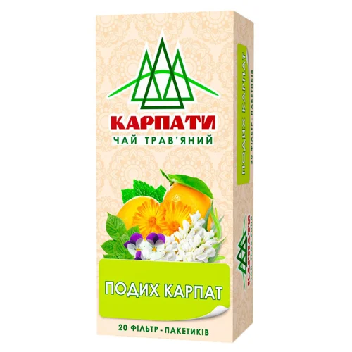 Чай трав'яний Карпати Подих Карпат 1,25г*20шт
