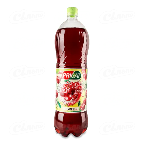 Напій соковий Prigat Вишня-виноград без газу, 1,75л