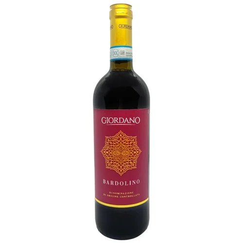 Вино Бардоліно GIORDANO сухе червоне 0,75л 12% Італія