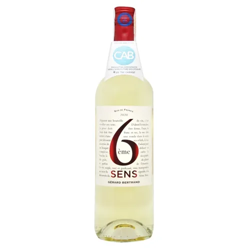 Вино Gerard Bertrand 6eme Sens біле сухе 13% 0,75л