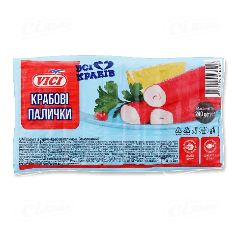 Крабові палички Vici, 240г