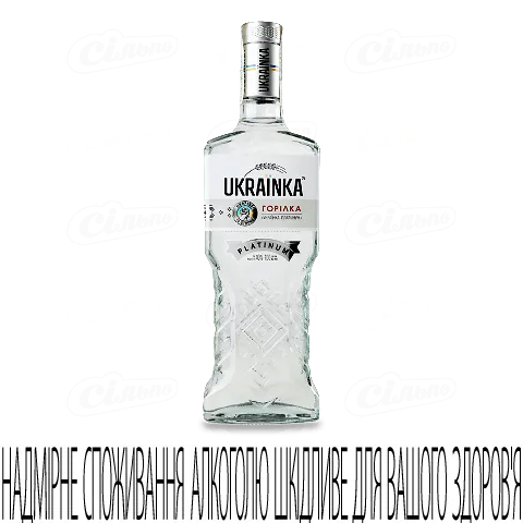 Горілка Українка Платинум 40% 0,7л