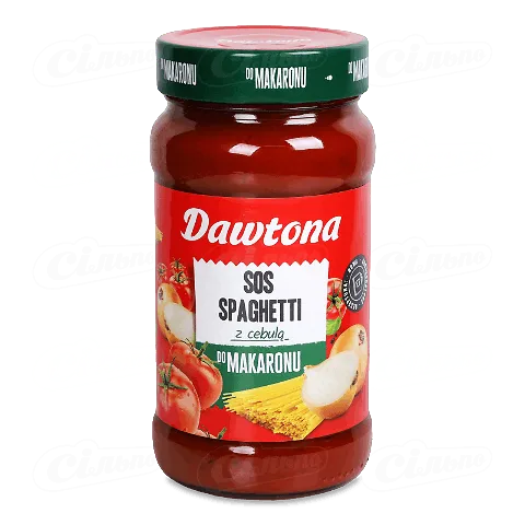 Соус Dawtona «Болоньєзе» з цибулею, 550г