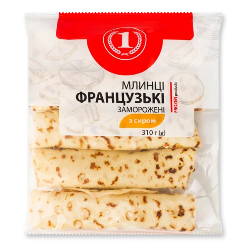Млинці Заморожені З Сиром Французькі, в/ґ, 310г