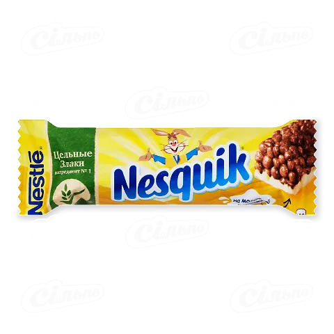 Батончик Nesquik з цільними злаками, 25г