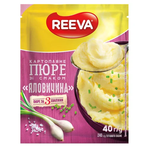 Пюре картопляне Reeva 40г