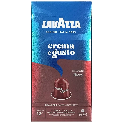 Кава в капсулах Lavazza Nespresso Creama E Gusto Ricco 10шт