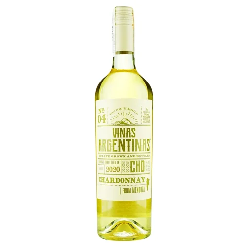 Вино Vinas Argentinas Chardonnay біле сухе 12,8% 0,75л