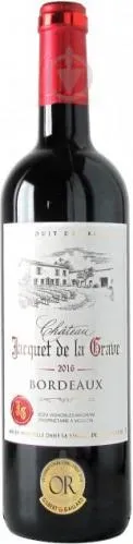 Вино червоне сухе Chateau Jacquet la Grave Bordeaux AOC 0.75л