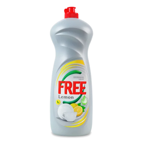 Гель для миття посуду Лимон Lemon Free, 1л