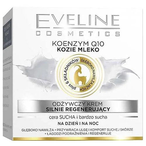 Крем Eveline живильний з козячим молоком для обличчя 50мл