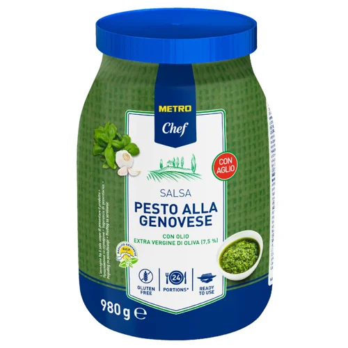 Соус Metro Chef Pesto alla Genovese з часником 980г