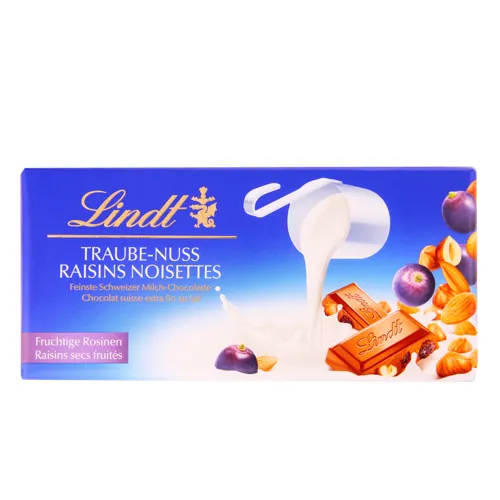 Шоколад з мигдалем та родзинками TAF RAISIN NUT 20*100