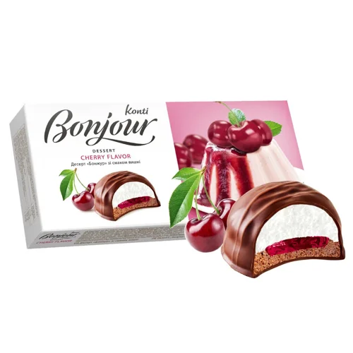 Десерт Bonjour вишня 232г