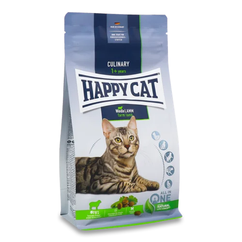 Корм Для Котів Happy Cat Culinary Ягнятина Сухий, В/ґ, 1кг