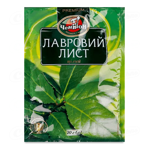 Лист лавровий «Чемпіон» сухий, 20г