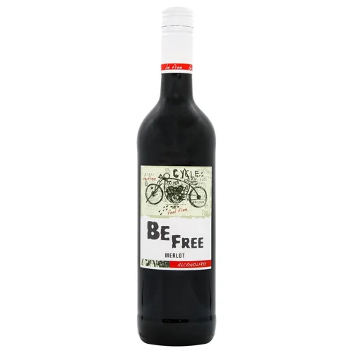 Безалкогольне вино Peter Mertes Be Free Merlot червоне солодке 0,5% 0,75л
