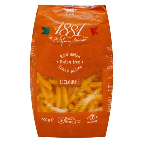 Макаронні вироби без глютену Фузіллі ТМ 1881 by Stefano Berruto 400г