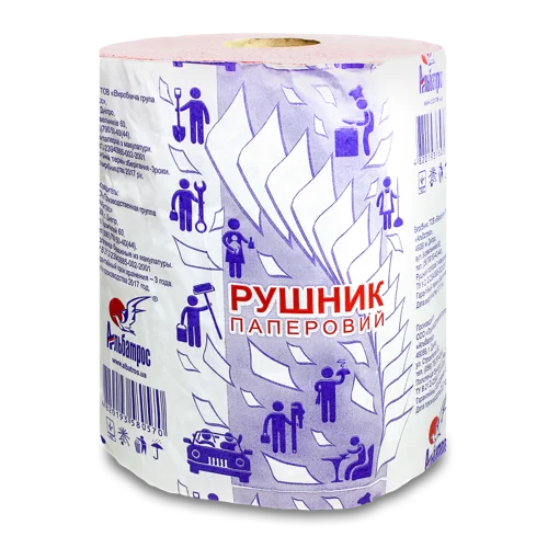 Рушники паперові з макулатури Альбатрос, 1 шт
