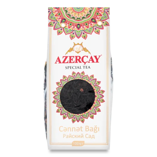 Чай Чорний З Шматочками Яблука Та Айви Райський Сад в/ґ, 100г