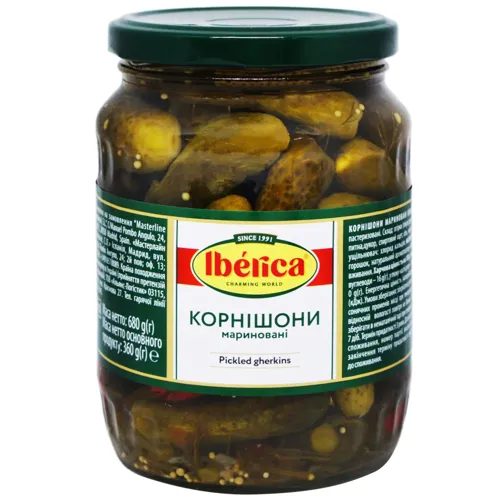 Корнішони мариновані «Iberica»