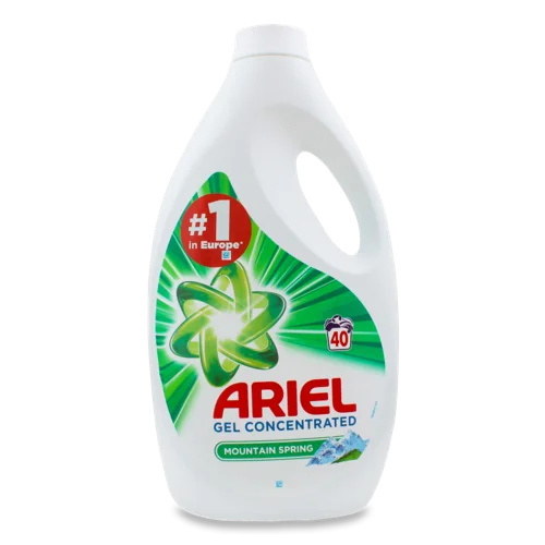 Гель для Прання Концентрований Mountain Spring Ariel, В/ґ, 2200мл