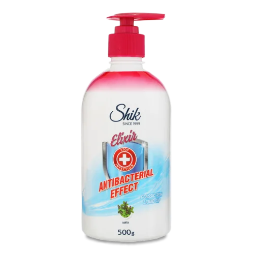 Рідке Антибактеріальне Мило Класична Свіжість Elixir Шик 500г