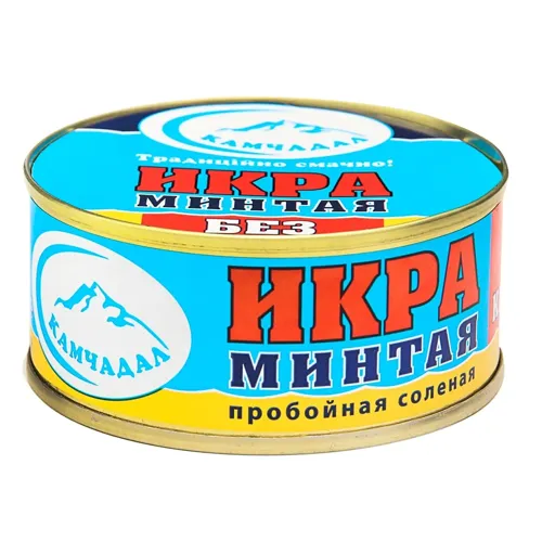 Ікра мінтая пробійна солена 80г