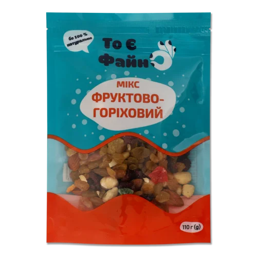 Мікс Фруктово-Горіховий, вищого ґатунку, 110г