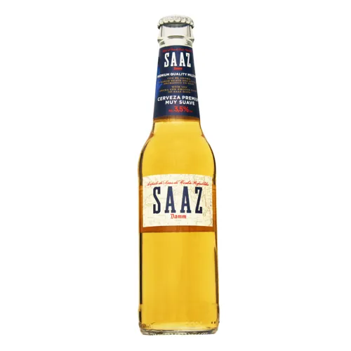 Пиво Estrella Damm Saaz 0.33л х24
