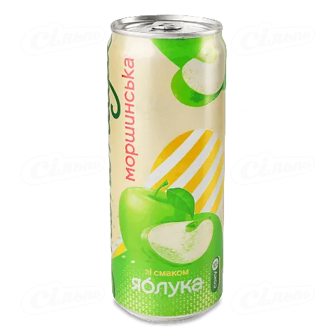 Напій соковмісний Моршинська Лимонада яблуко з/б, 0,33л