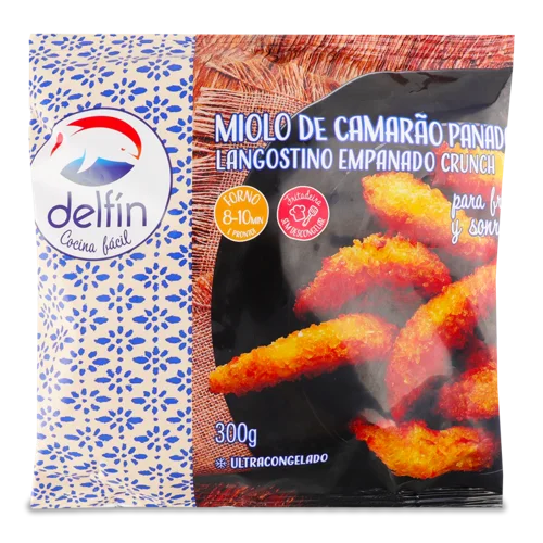 Креветки В/ґ Паніровані Заморожені, 400г