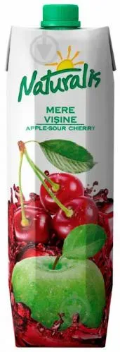 Нектар Naturalis яблуко-вишня, 1л