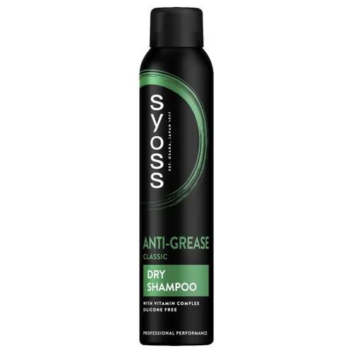 Сухий шампунь Syoss Anti Grease для жирного волосся 200мл