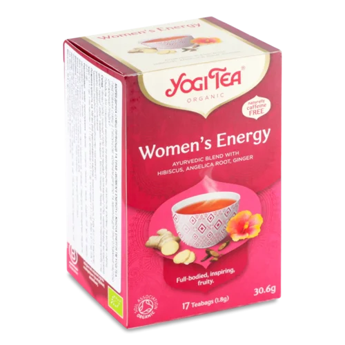 Суміш трав'яна Yogi Tea Women's Energy органічна