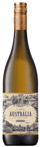 Вино Origin Wine Australia Chardonnay біле сухе