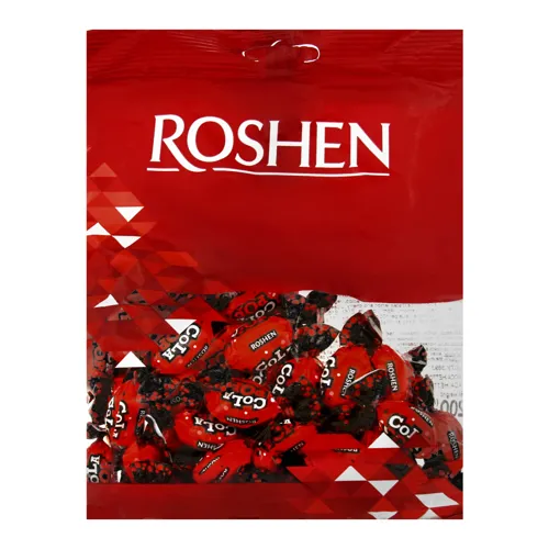 Цукерки Roshen карамель з начинкою Cola Pop 200г х25