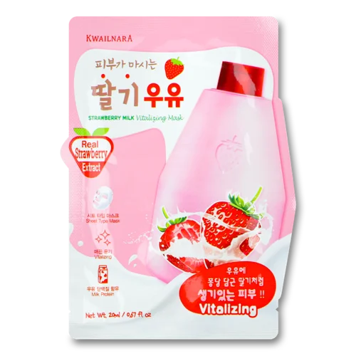 Маска для обличчя Strawberry Milk Kwailnara, В/ґ, 20мл